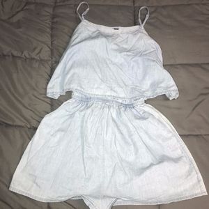Lightwash Denim Romper